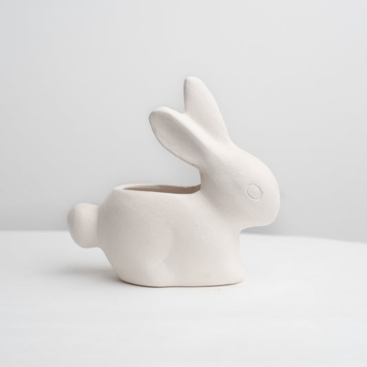 Crouching Bunny Planter