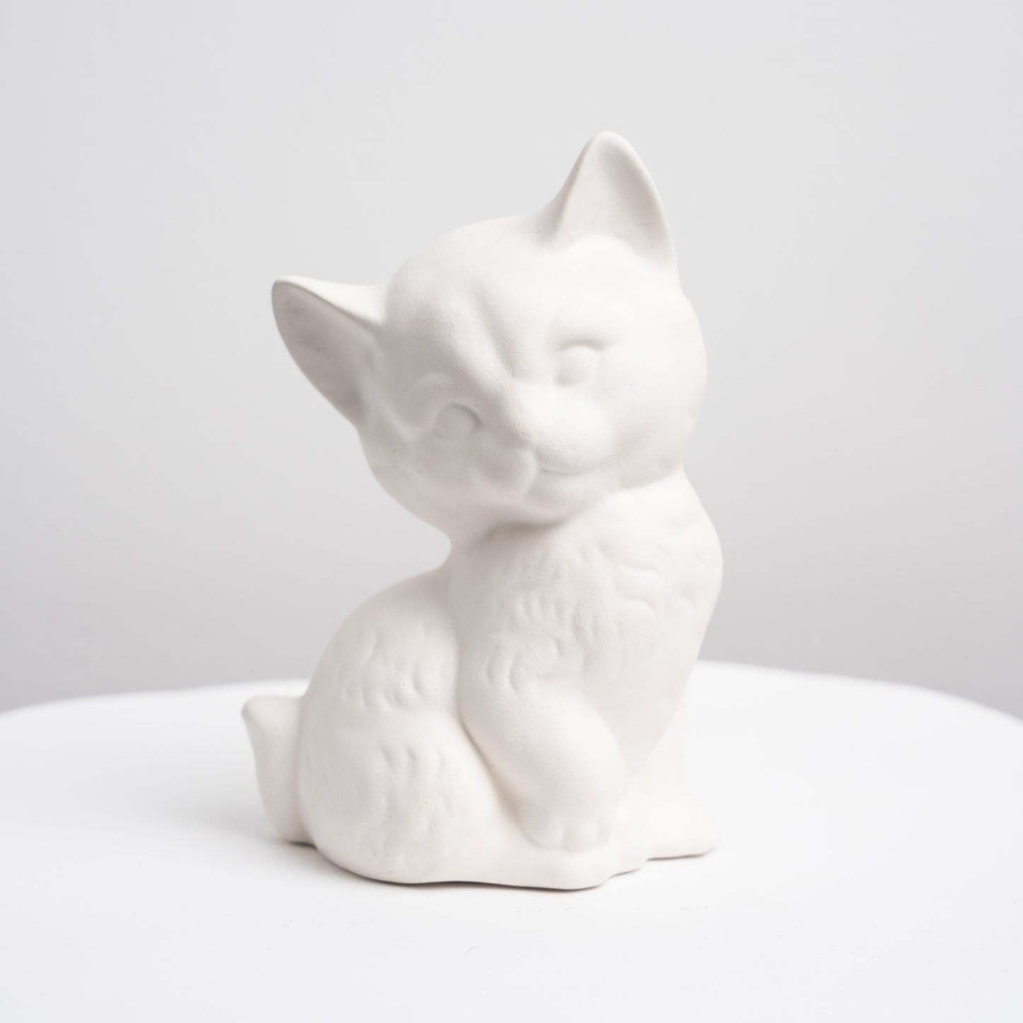 Sitting Kitten Figurine
