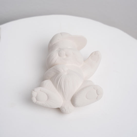 Lying Bear Figurine